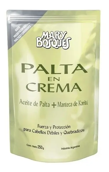 Tratamiento en Crema Mary Bosques de Palta para Cabello Dañado y Seco 250 g