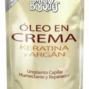 Mary Bosques Oleo En Crema Keratina Y Argán Doypack X 250 Gr