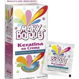 Mary Bosques Keratina En Crema Sobre X 20 Gr X 36u