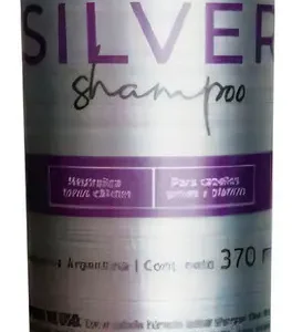 Shampoo Cabello Blanco Grises Matizador Silver Frilayp 370ml