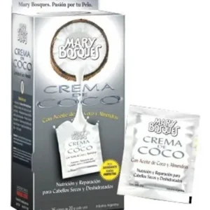 Crema Coco Y Almendras Nutritiva Mary Bosques Caja X36u