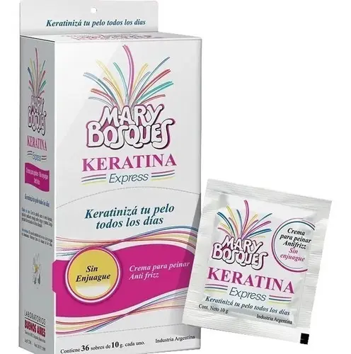 MARY BOSQUES KERATINA EXPRESS SOBRE X 10G caja x36un