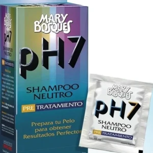 Shampoo Neutro Mary Bosques Caja De 36 Sobres X 10 Gr