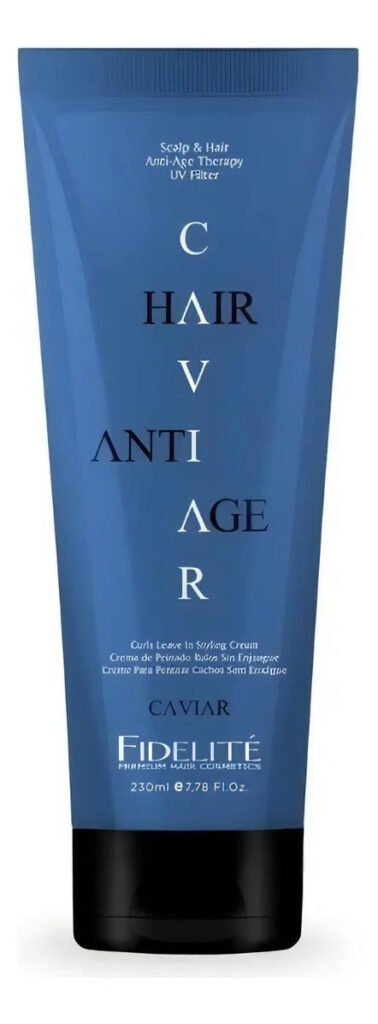 Fidelité Caviar Crema De Peinado Rulos Rizos Ondas X230ml