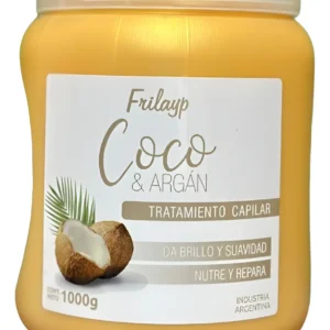 Tratamiento De coco y argán Frilayp Baño Capilar 1 Kg