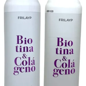Kit Frilayp Biotina Colageno Shampoo + Acondicionador X370ml