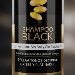 Shampoo Black Claridge 300ml - Matización Platinados Canas