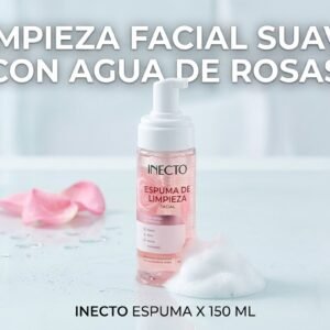 Agua Micelar Con Agua De Rosas Inecto 200ml