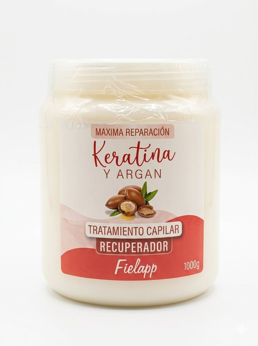 Tratamiento De Keratina Argan Frilayp Baño Capilar 1 Kg Full