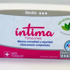 Tampones Fem. Intima medio   X 8un